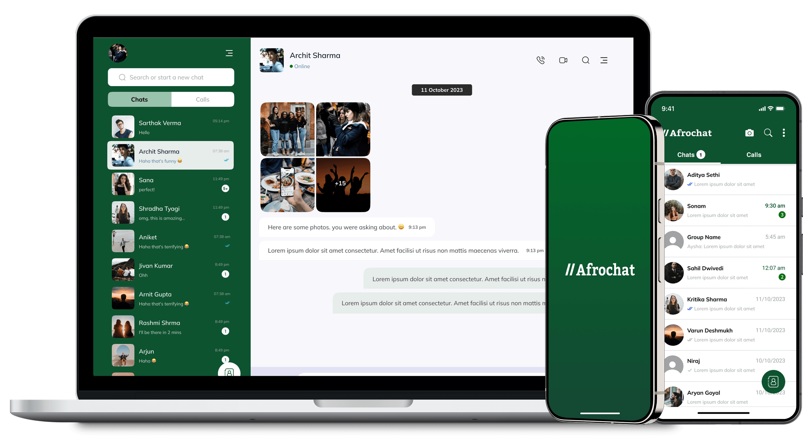 Afrochat - Stay Connected, Anytime