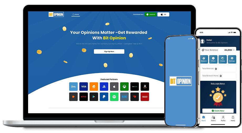 Bitopinion - Share Opinions. Earn Rewards