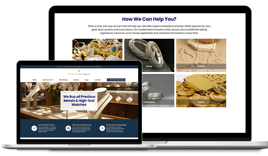 Jewelry & Estate Buyers  - Sell Gold, Silver & Luxury Watches