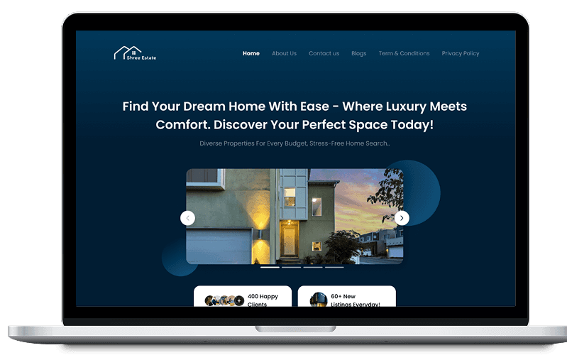 Shree Estate - Real Estate Website